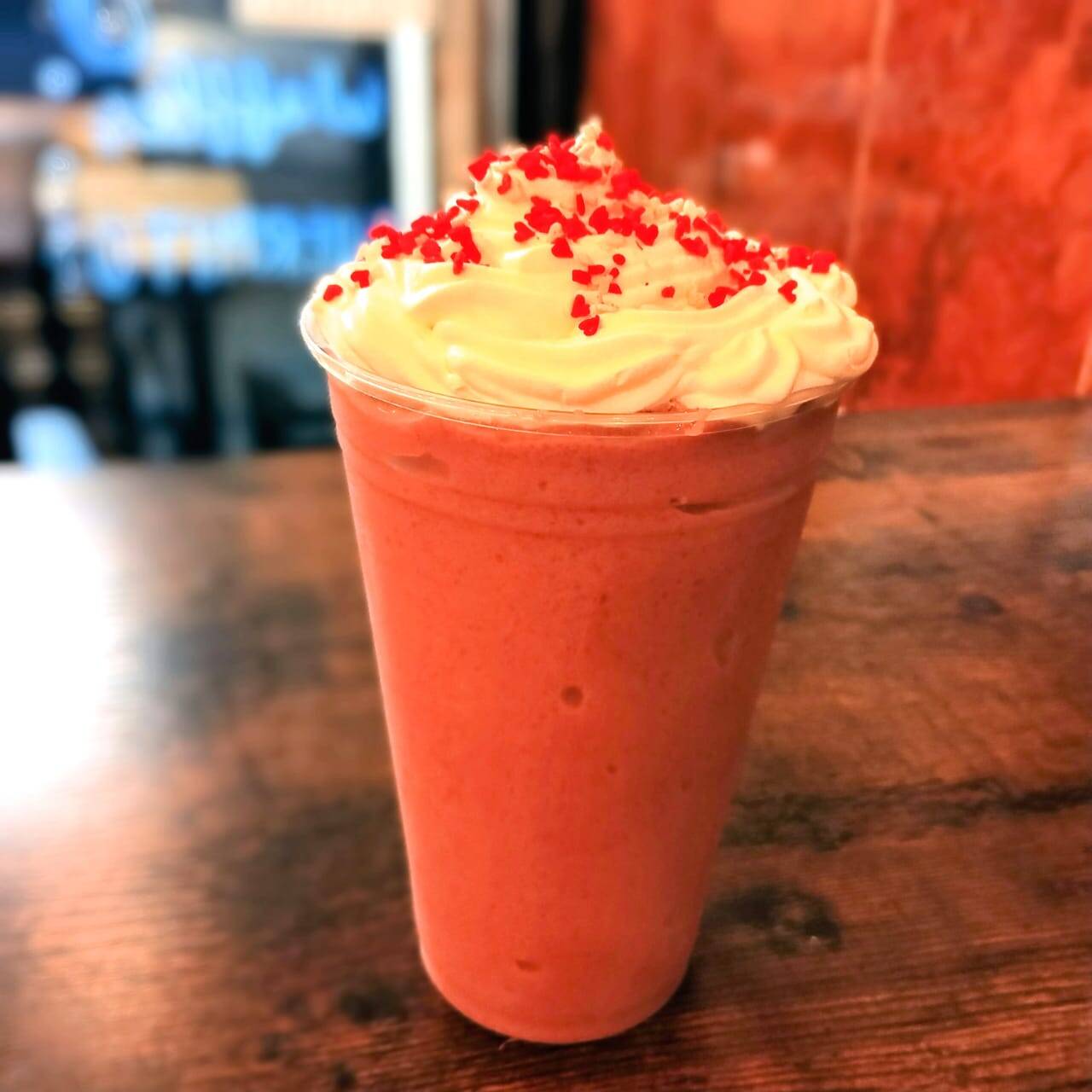 Frappé frutos rojos