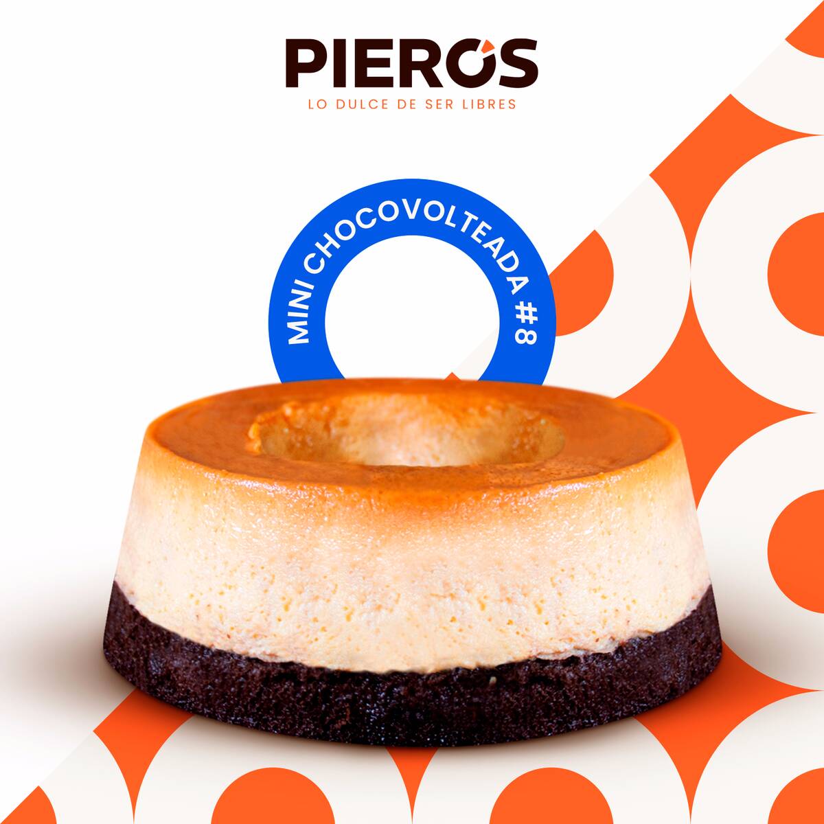 Mini Torta Choco Volteada