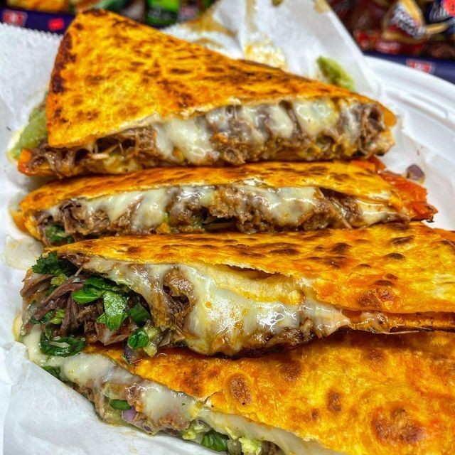 Quesadilla de barbacoa