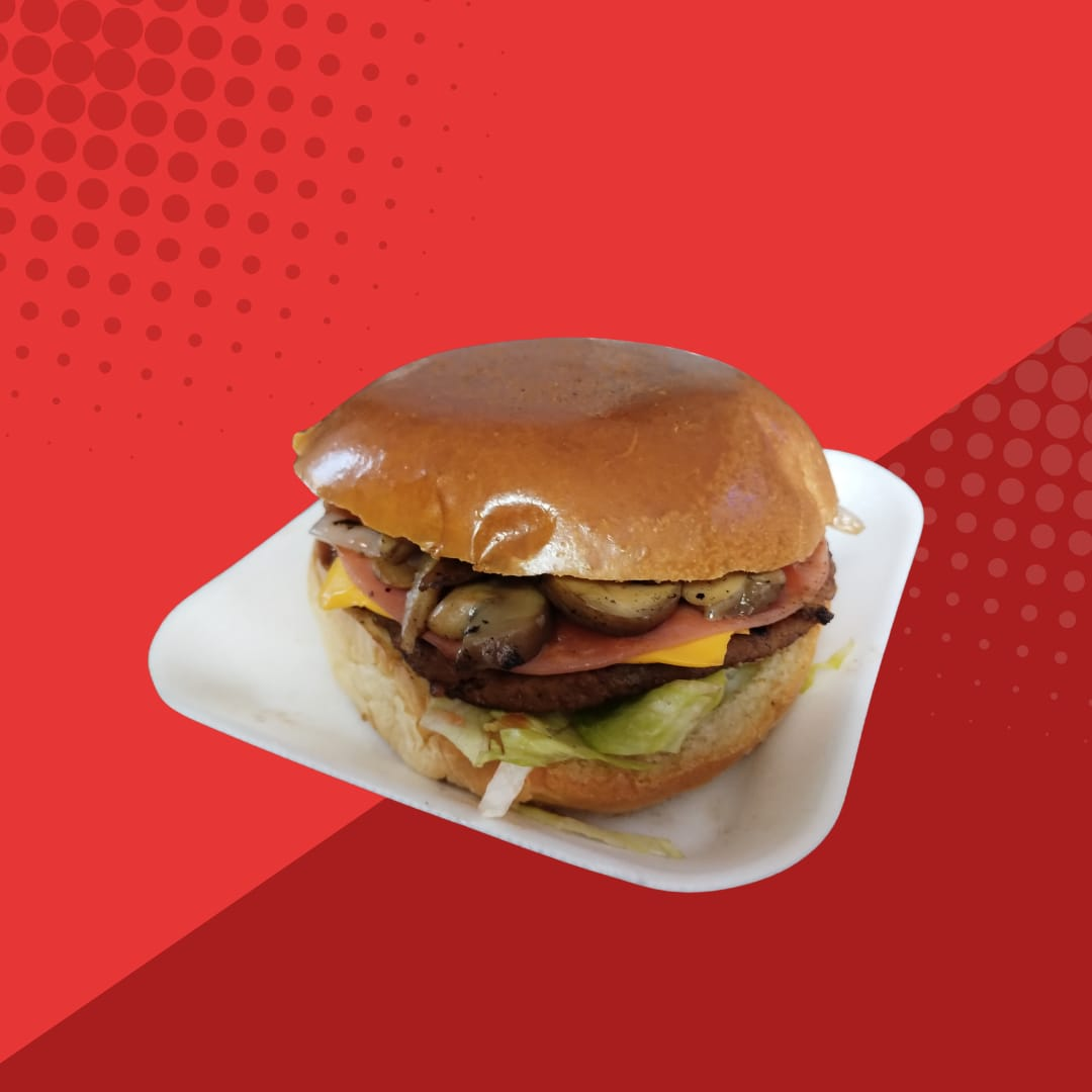 Hamburguesa hawaiana
