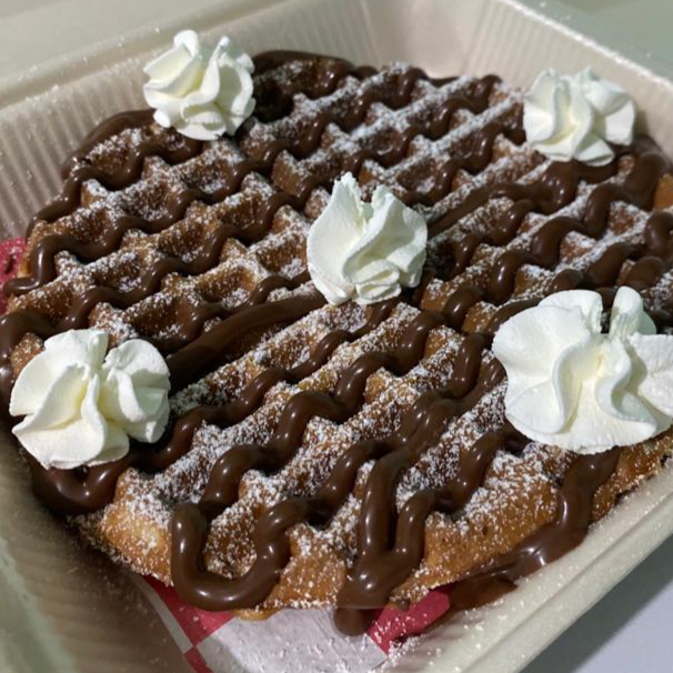 Waffle de Lechera y Cajeta
