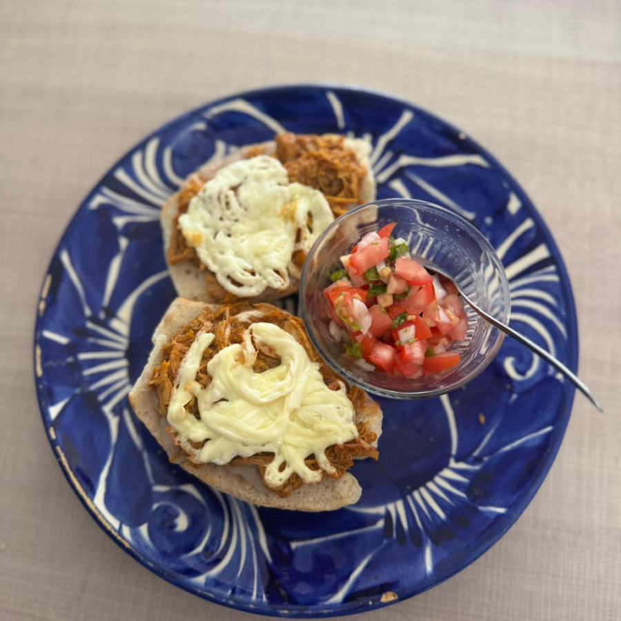 Molletes Mayas