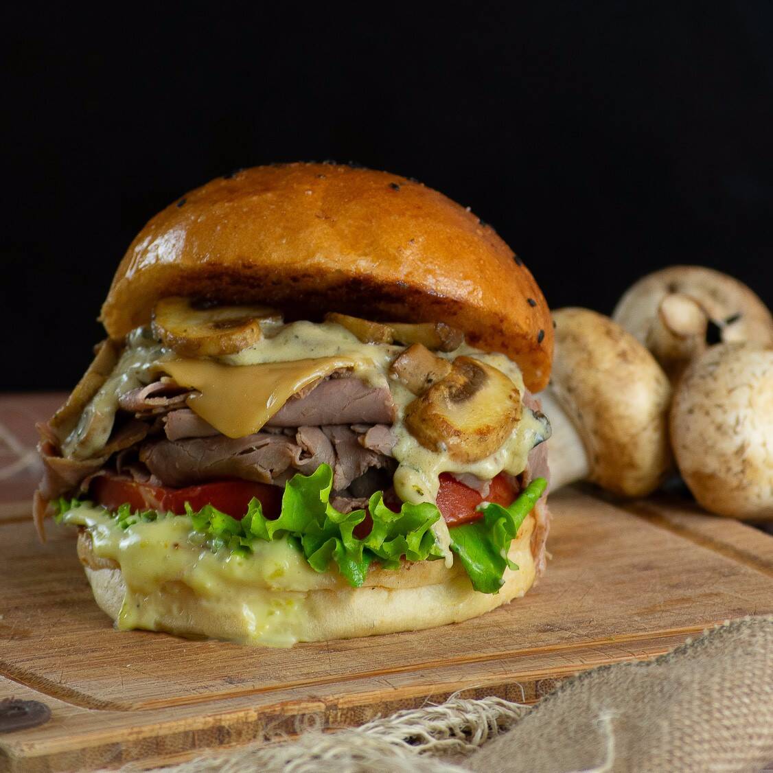Combo Champi Roastbeef