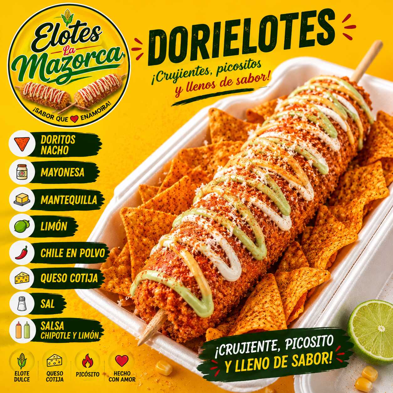 Sabrielote blanco empanizado