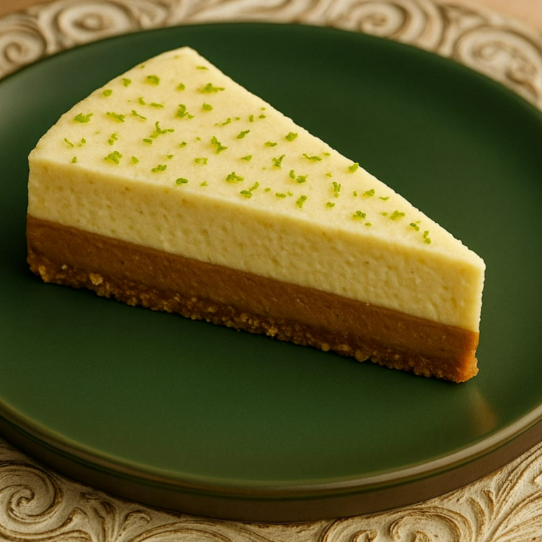 Uma combinação surpreendente de castanha de caju, tâmara e uva passa, com o frescor do limão e a intensidade do cacau. Textura cremosa, sabor equilibrado e totalmente natural — sem forno, sem glúten e cheia de prazer em cada pedaço! 💚 Obs: 170g - produto congelado - NÃO ESQUENTE!