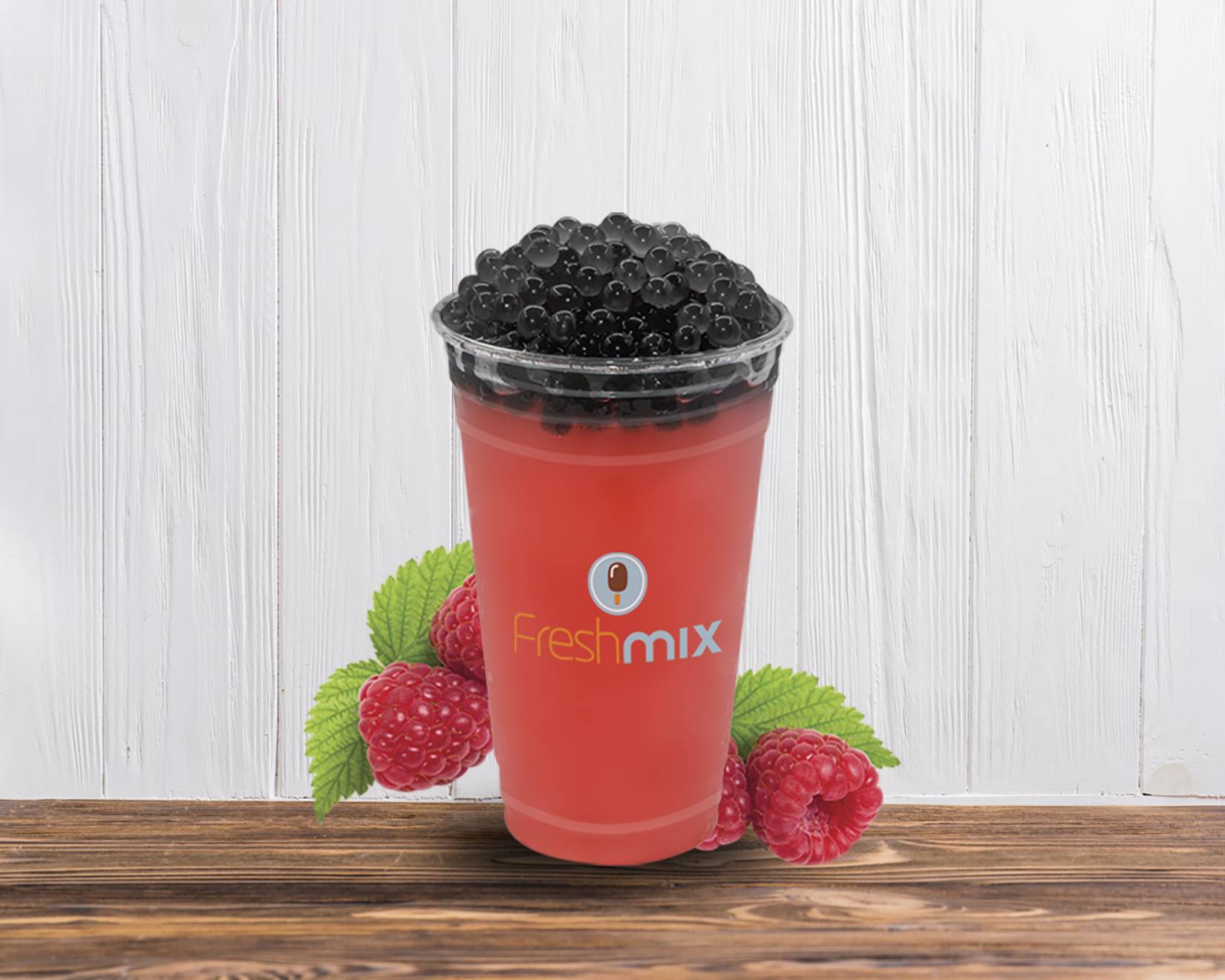 Bubble Frappe Frambuesa