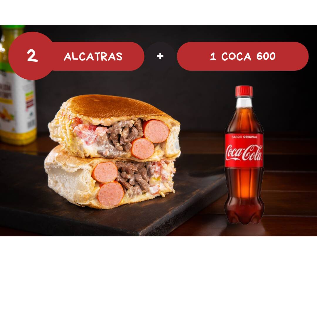 COMBO - 2 ALCATRA + 1 COCA 600