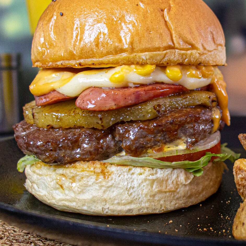 Hamburguesa Maxihawaiana