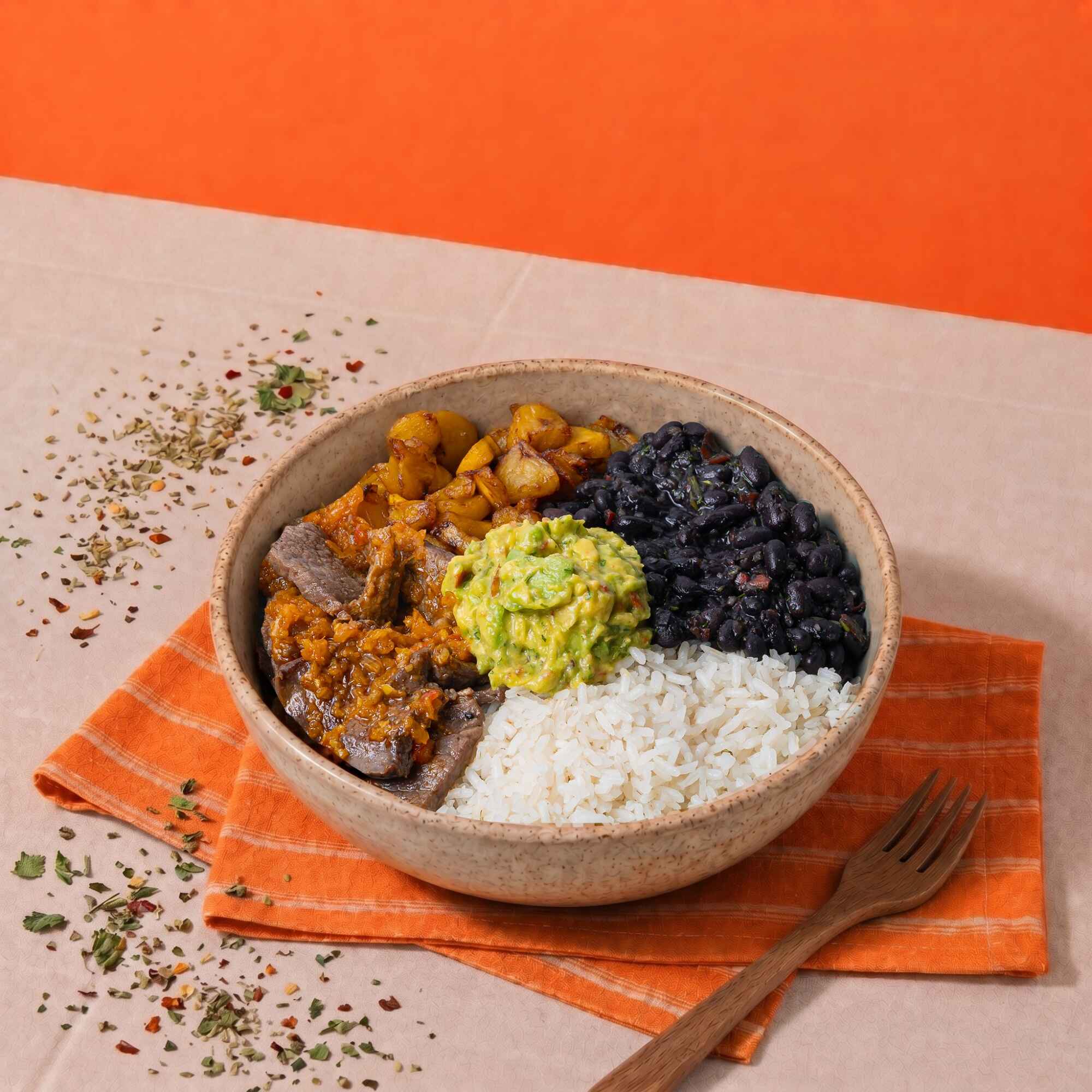 Menú Típico Criollo Bowl
