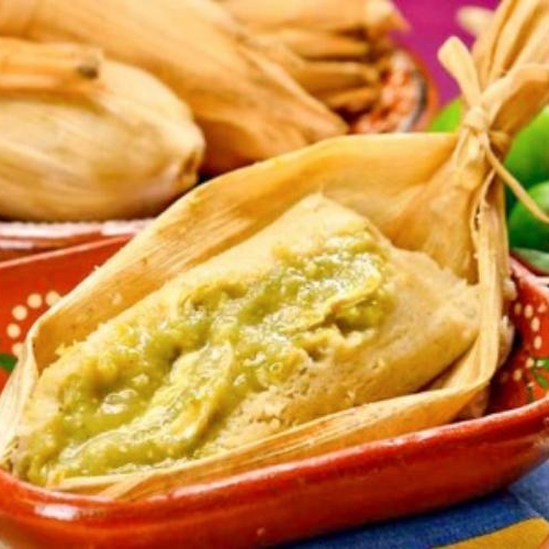 Tamal Verde Pollo