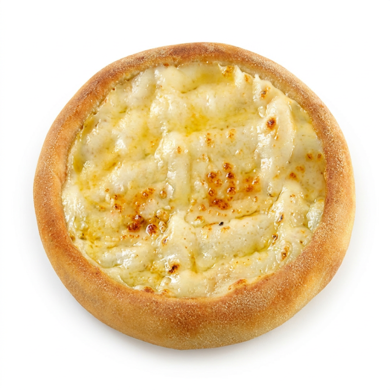 Massa, mussarela.