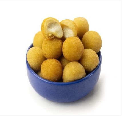 Produto congelado. Verificar na embalagem o modo de preparo.Com casquinha crocante por fora e o queijo derretido por dentro, cada mordida é uma deliciosa explosão gustativa.