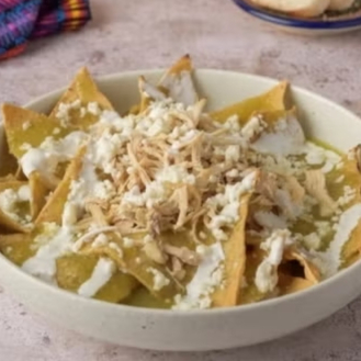 Chilaquiles Con Pollo