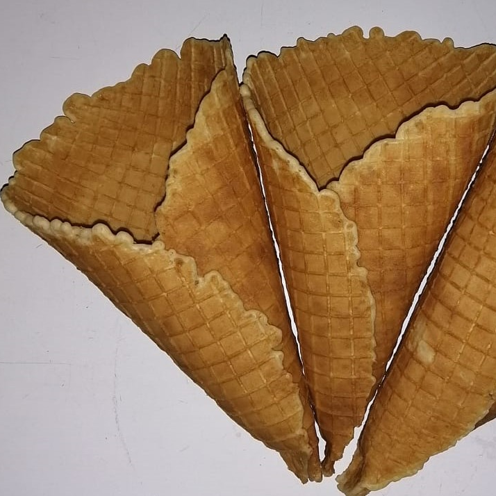 Cono grande de galleta (4 piezas)