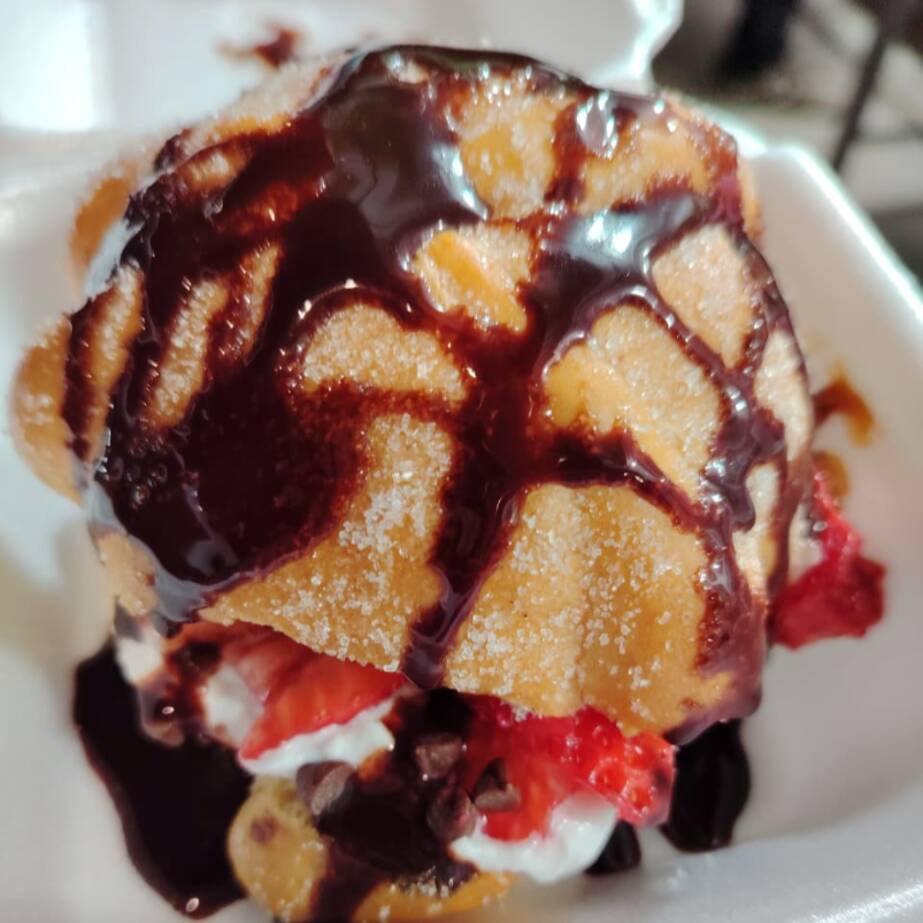 Pan de muerto relleno