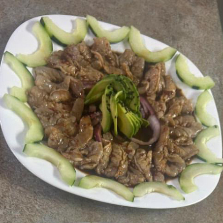 Aguachiles Salsas Negras.