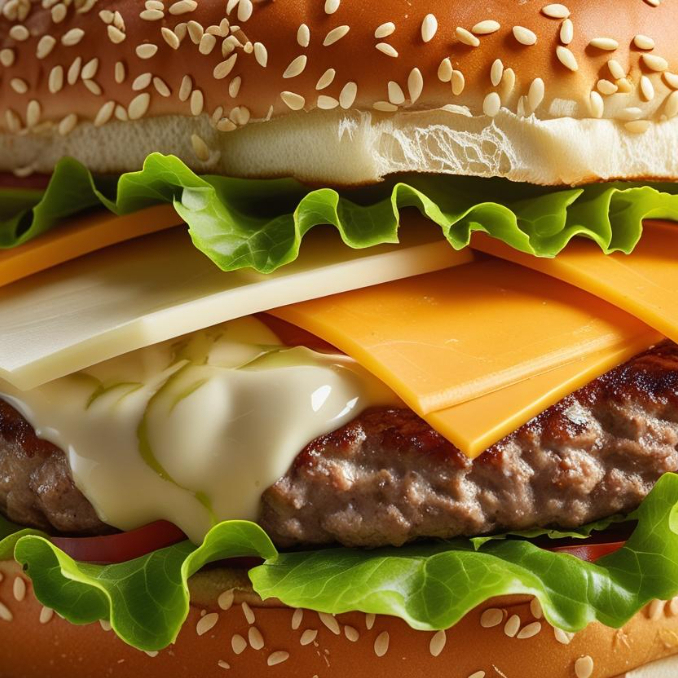 Hamburguesa Triple Chesse