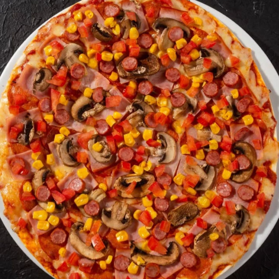 Pizza Mixta +Colombiana