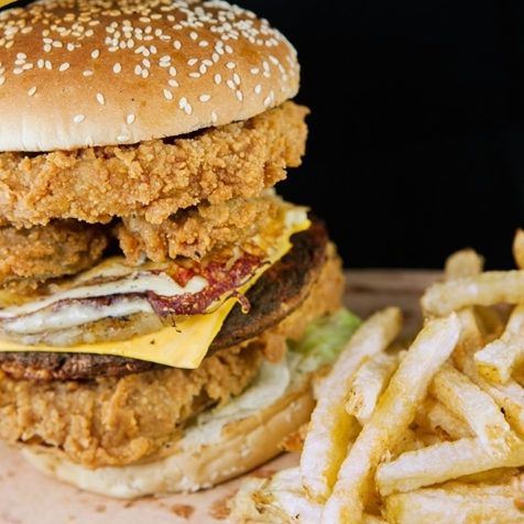 Hamburguesa Super Arrachera