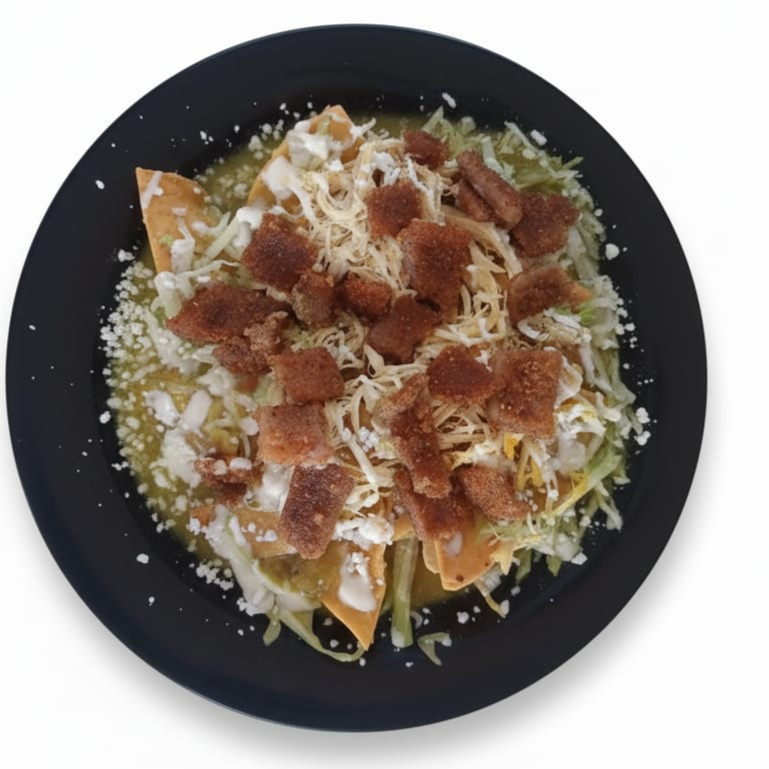 CHILAQUILES CON MILANESA