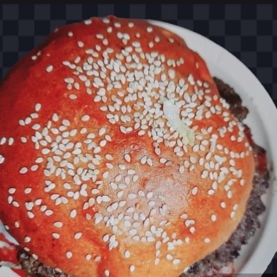 Hamburguesa Clásica Jumbo con Pan Artesanal