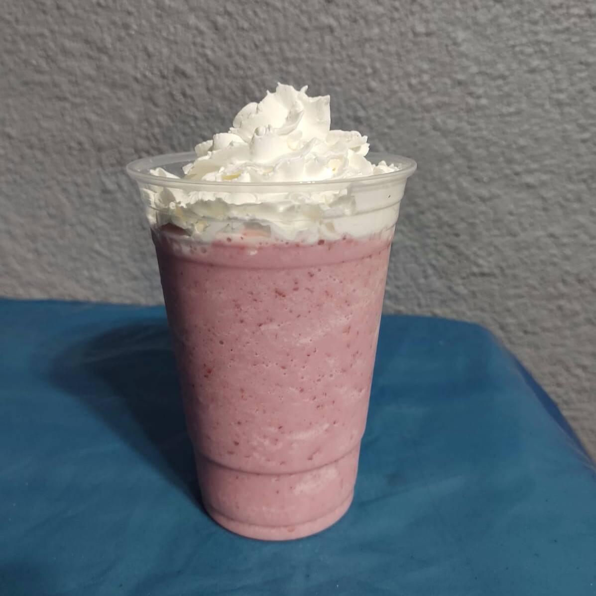 Frappe de fresa