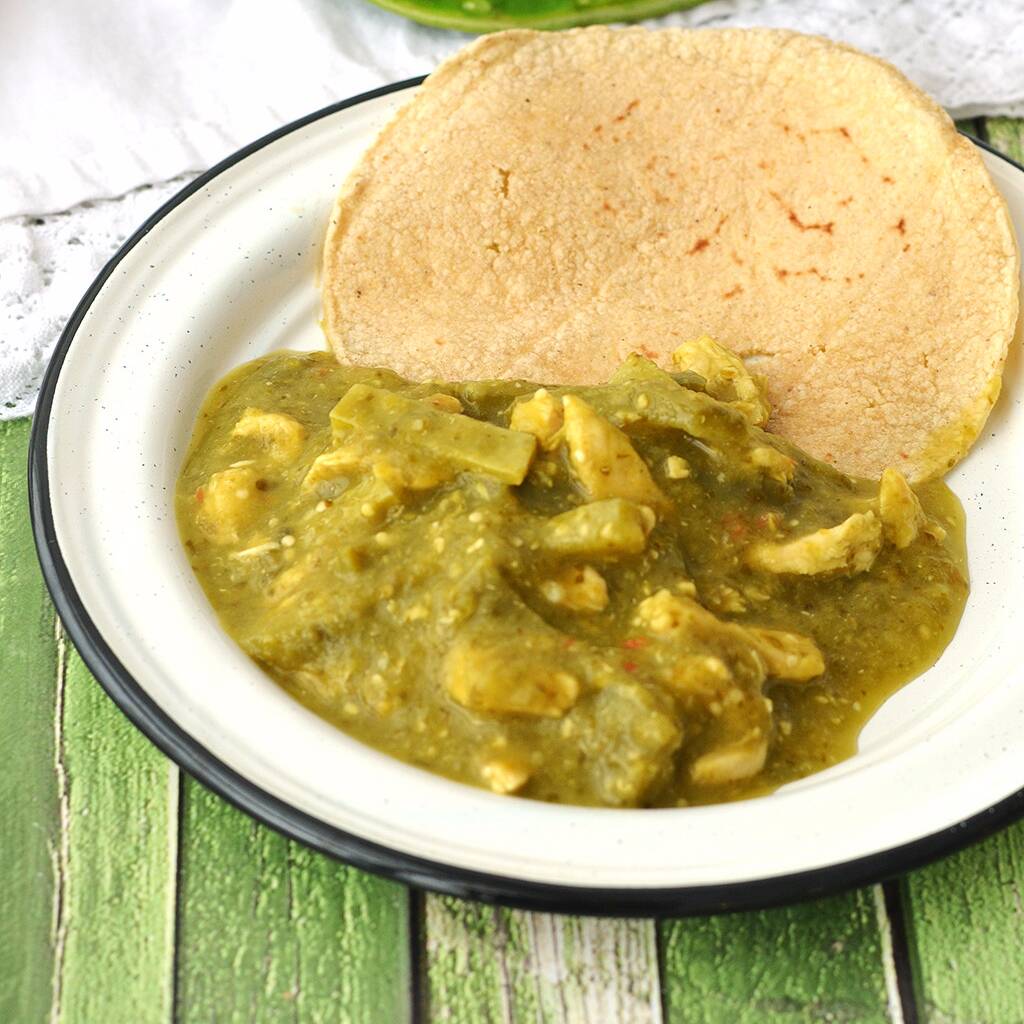 Pollo en Salsa Verde