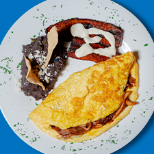 OMELETTE DE CHAMPIÑONES