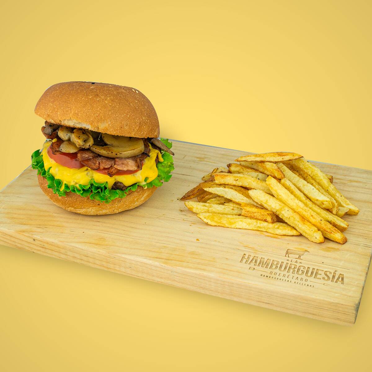 Hamburguesa Tocino
