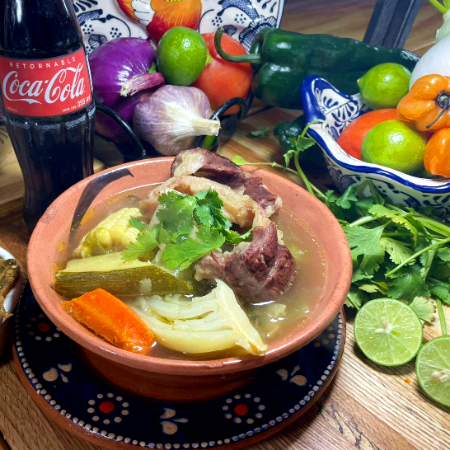 Caldo de res chico