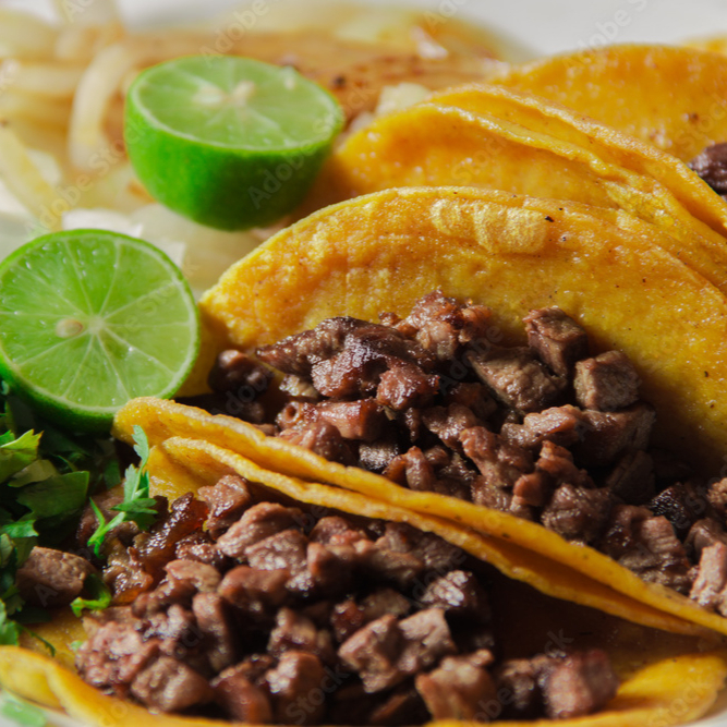 Tacos de ARRACHERA