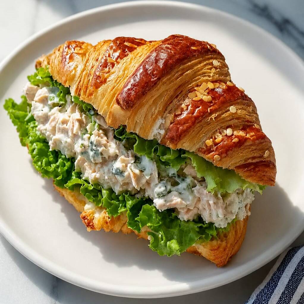 Croissant de atún