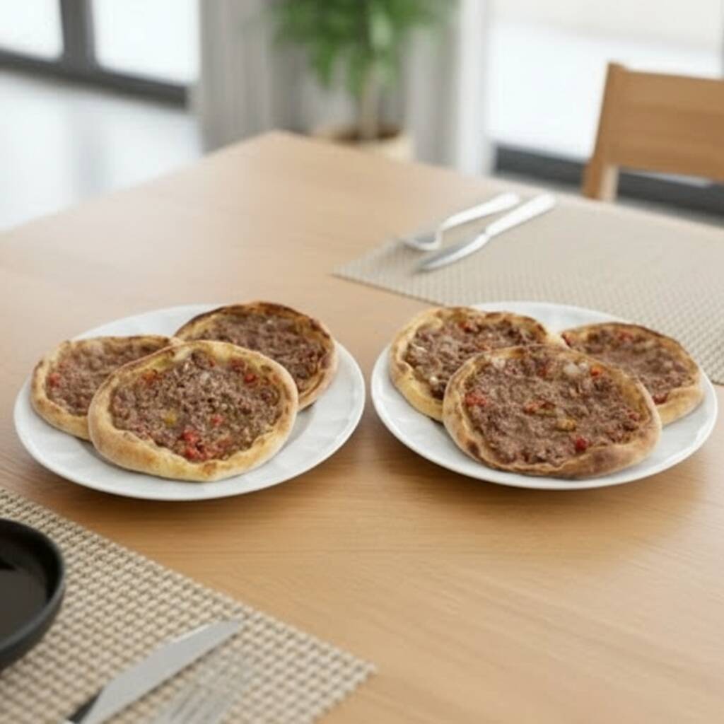 4 Unidades De Esfihas De Carne (15cm)