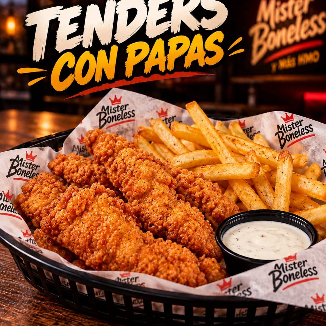 Tenders con Papas
