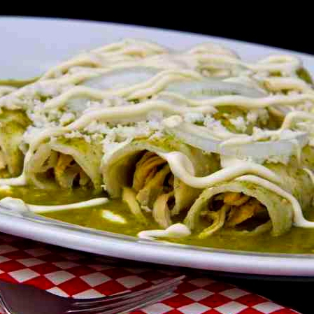 Enchiladas Verdes