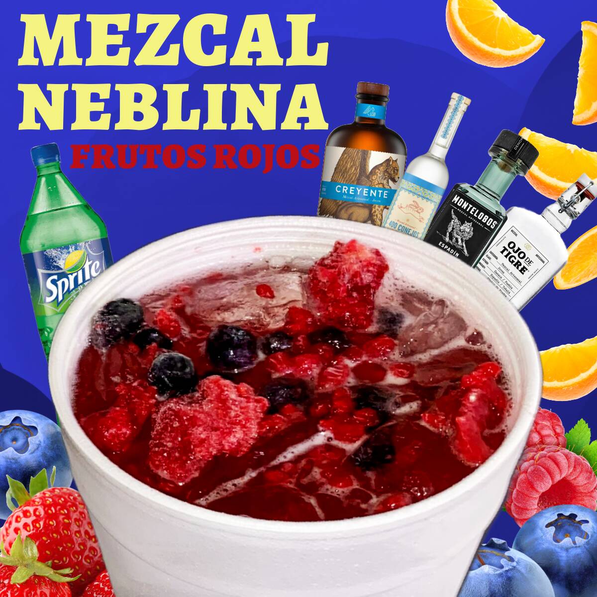 Mezcal Neblina (Frutos Rojos)