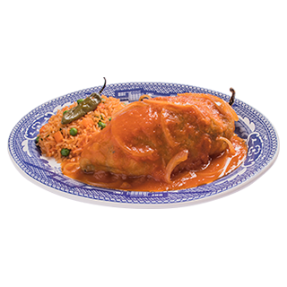 Chile Relleno de Picadillo de Res