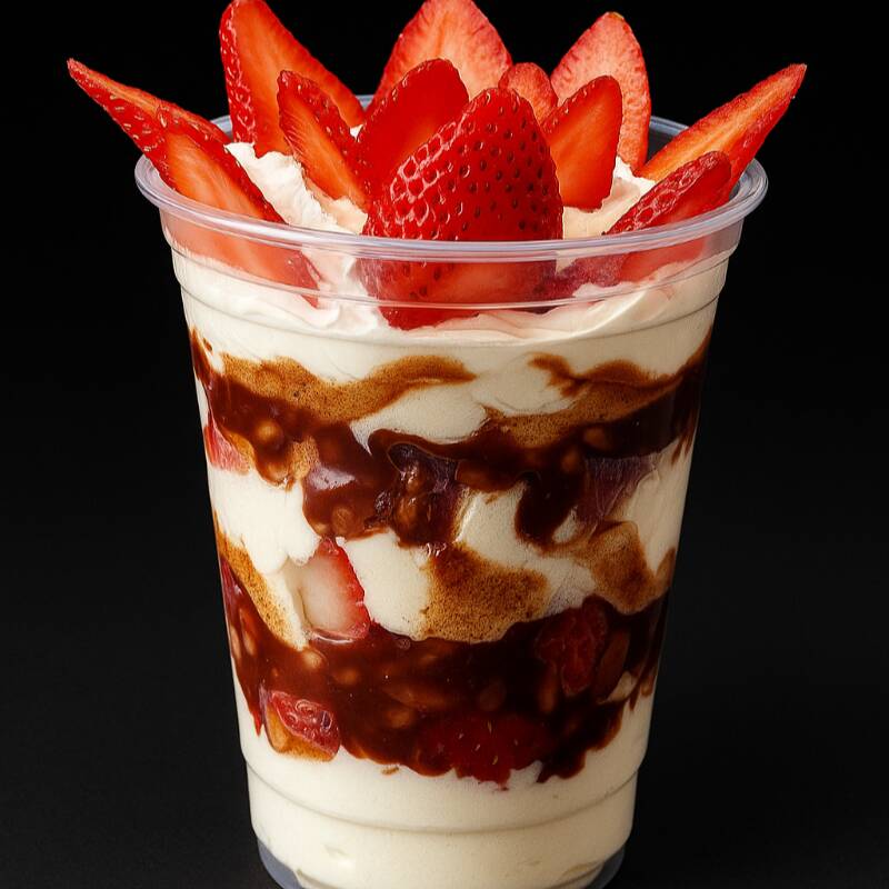 Fresas con Crema Medianas