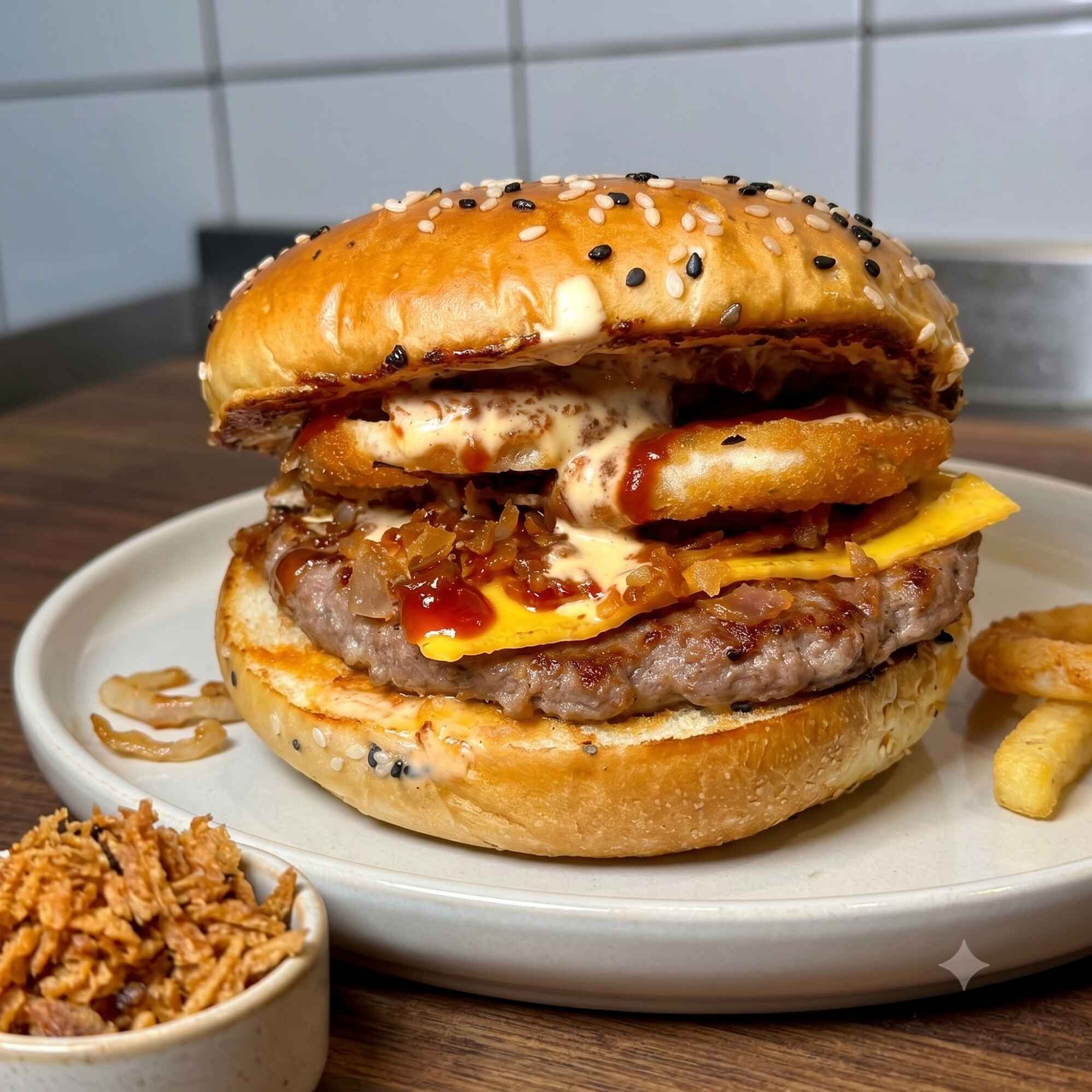 Burger Western Bacon