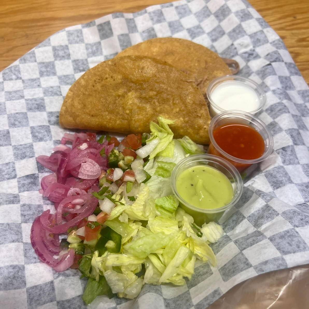 Taco Dorado de Pollo