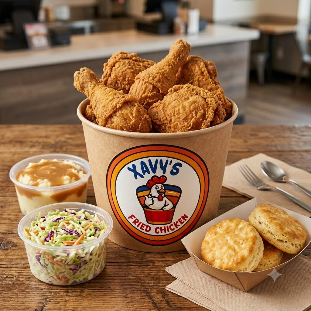 Combo # 2 De Pollo Frito Crujiente