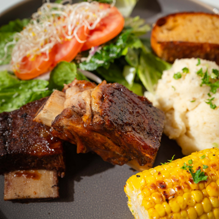 COSTILLAS DE RES BBQ