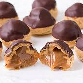 carolina recheada com doce de leite ou chocolate