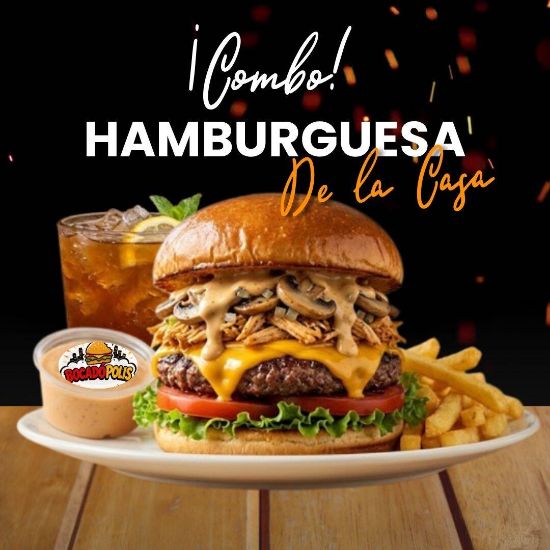 COMBO Hamburguesa De La Casa