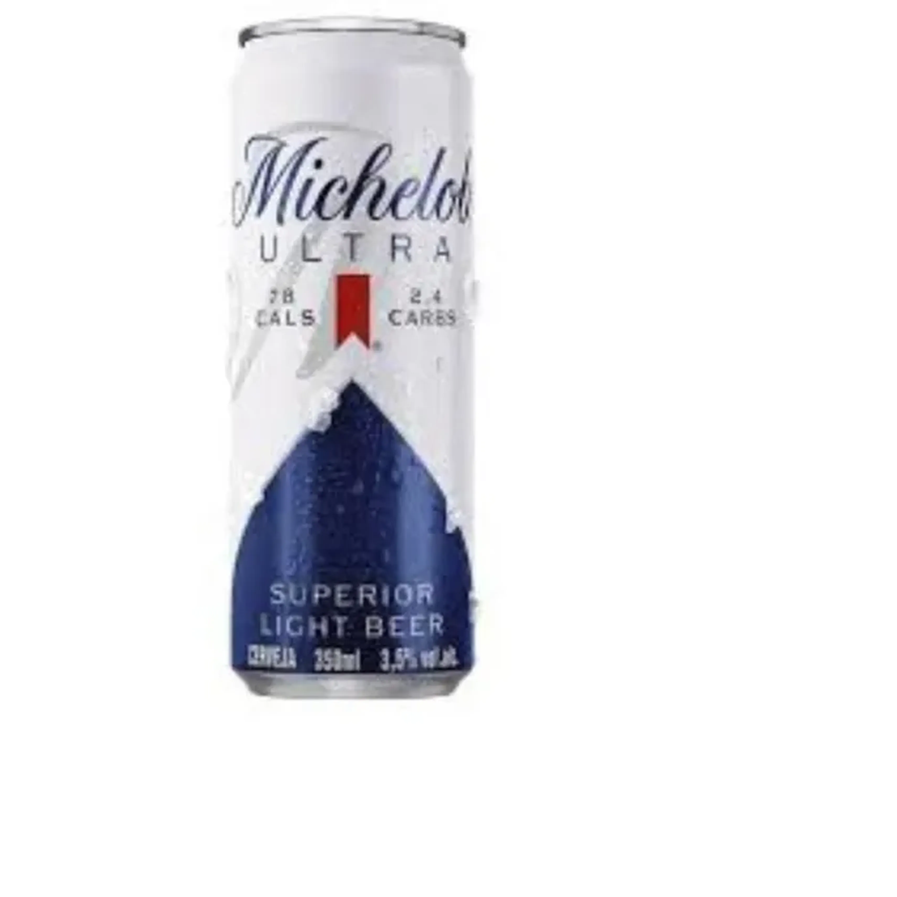 Cerveja Michelob gelada, lata.