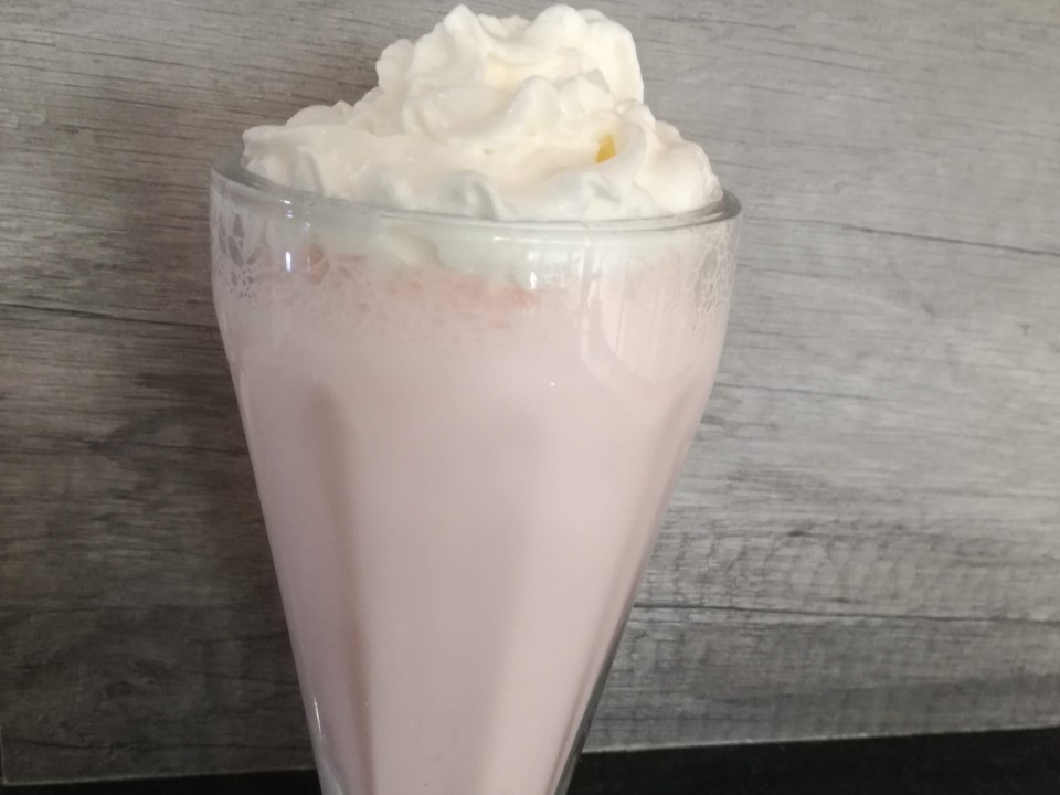 Malteada de Fresa