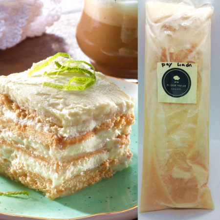 HELADO /HIELITO GOURMET DE PAY DE LIMON