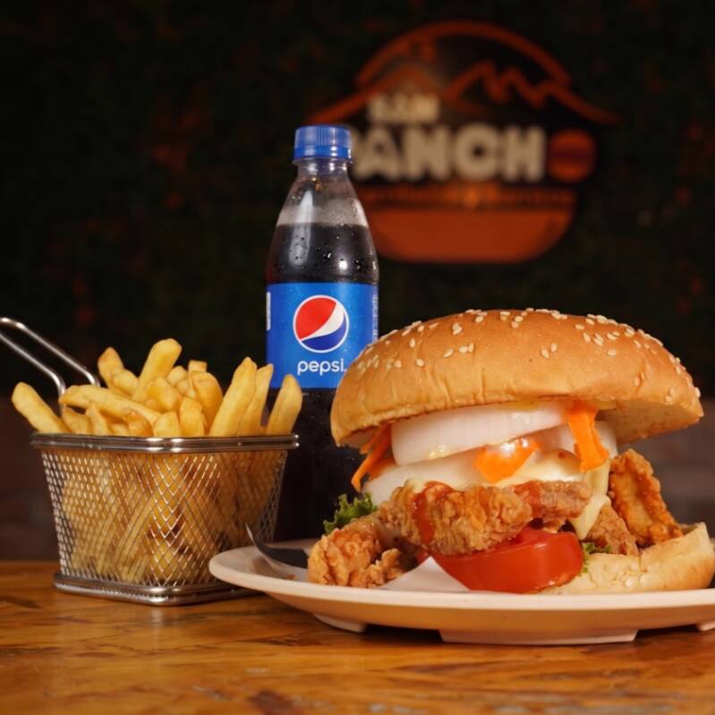 Hamburguesa Buffalo Combo