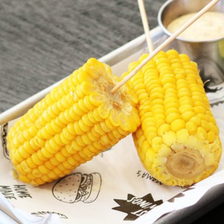 Elotes Dulces al Vapor