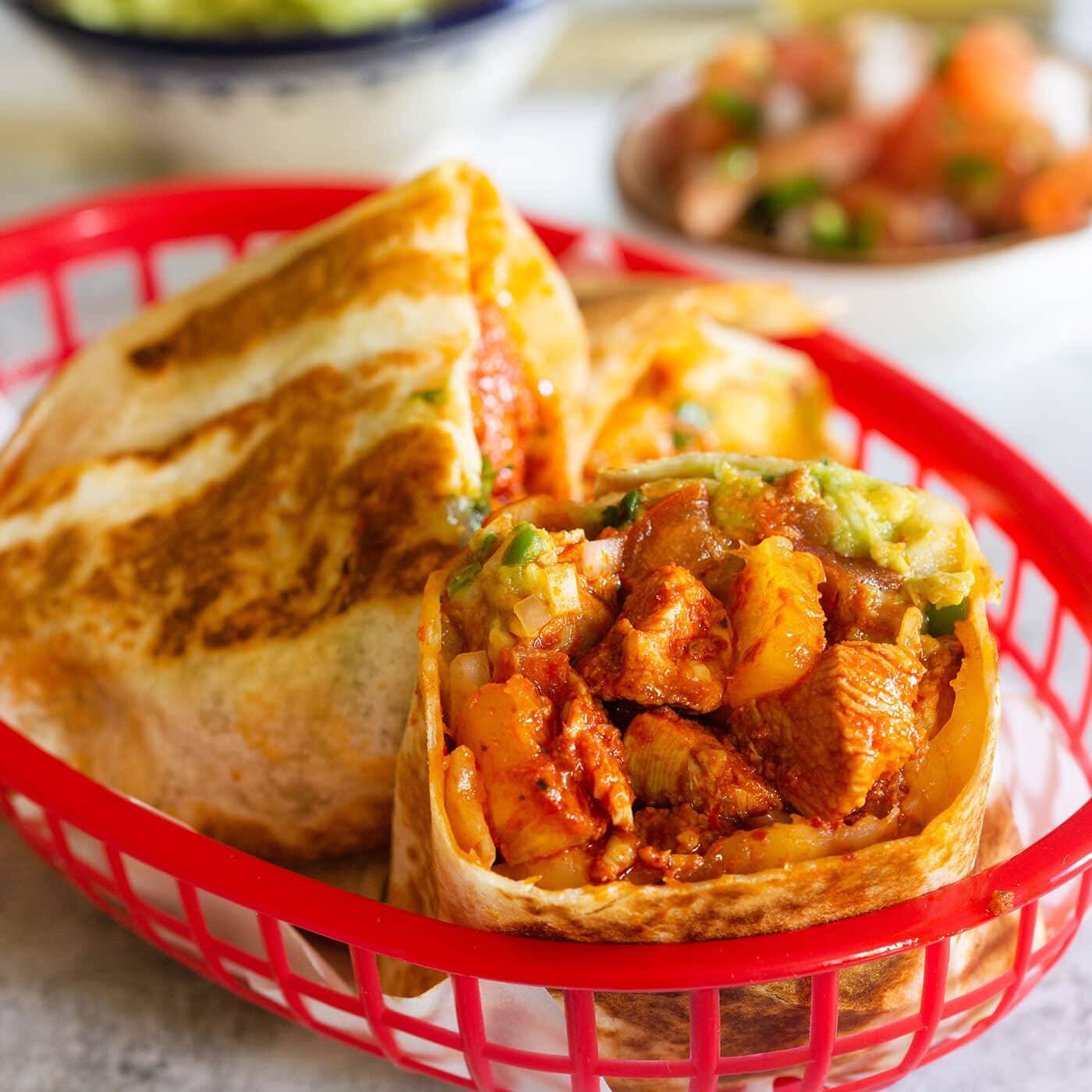 Mega Burrito al Pastor